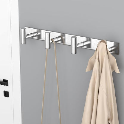 VAEHOLD 1PACK Hat and Coat Wall Mount Rack - Image 3