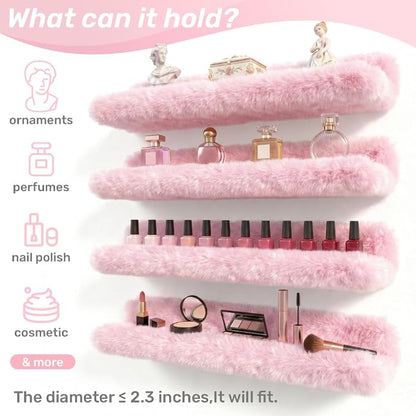 Care&More YJ 15 Inch Nail Polish Shelves, Sunglasses, Essential Oils, Plush - Image 6