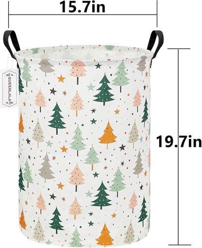 QUEENLALA Large Storage Basket, Laundry Hamper/Bathroom/Home Decor/Collapsible - Image 2