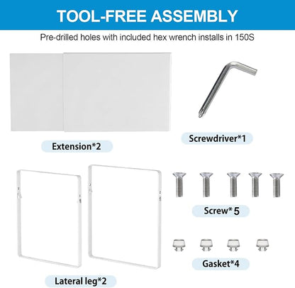 Expandable Cabinet Shelf Organizer 14-25 Inch Adjustable Length, Under Sink - Image 6