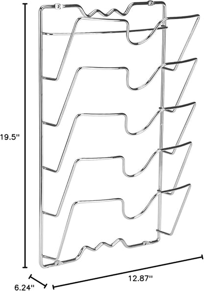 Keenso Heavy Duty Pan Lid Holder Creates Space Efficiently - Image 10