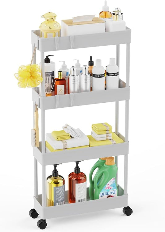 LEHOM 5.1" Slim Storage Cart by LEHOM