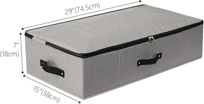 Omygarden 2PCS Foldable Under Bed Storage Container - Image 2