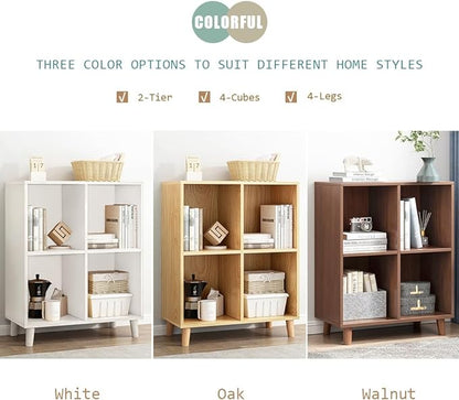 IOTXY Freestanding Open Cubes Bookcase - Image 4