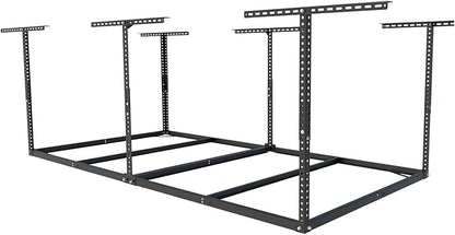 FLEXIMOUNTS 4x8 Overhead Garage Storage Rack without Decking, Storage by FLEXIMOUNTS