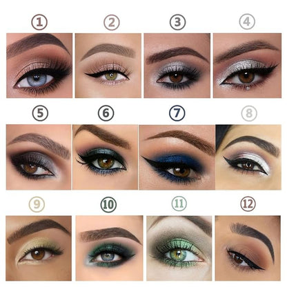 Gray Eyeshadow Stick Makeup, Cream Shimmer Eye Shadow Pencil, Hypoallergenic - Image 7
