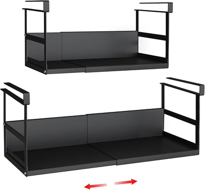 Expandable Under Cabinet Shelf Organizer by SHINEWON