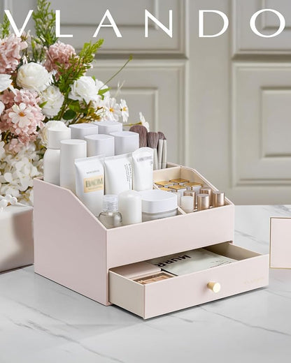 Vlando Makeup Organzier, Vanity Organizer - Image 9