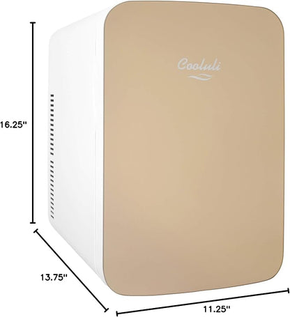 Cooluli 15L Mini Fridge for Bedroom - Image 8