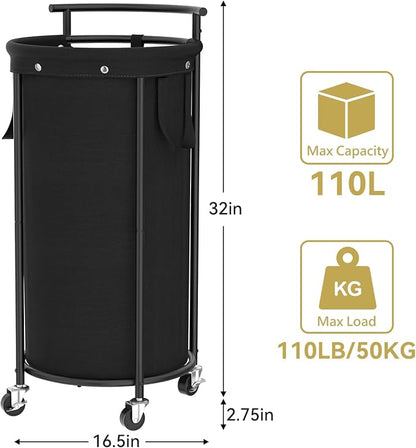 Chrislley 110L Laundry Hamper - Image 6