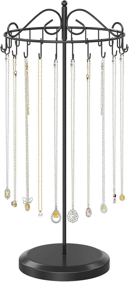 iDavosic.ly Rotating Necklace Holder Organizer by iDavosicly