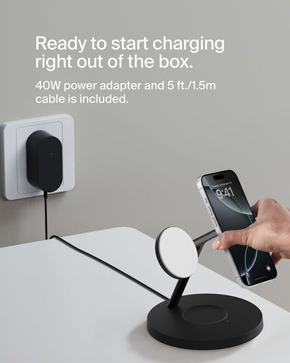 Belkin MagSafe-Compatible Charger, 3-in-1 Wireless Charging Station, - Image 7