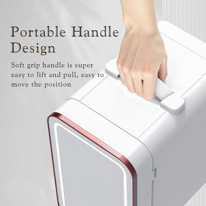 Mini Fridge for Bedroom, 6L/10 Can Skincare Fridge - Image 8