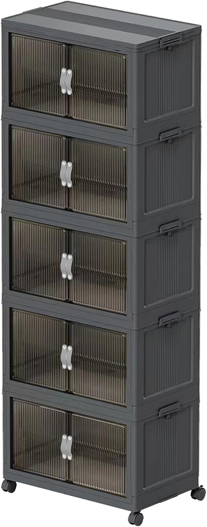 Stackable Storage Bins, Collapsible Plastic Container Bins by ONAIL