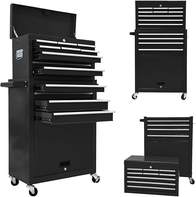 13-Drawer Rolling Tool Chest, Tool box by Kirmosal