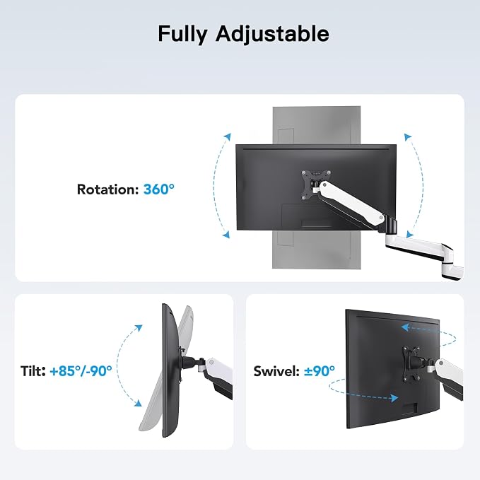 HUANUO Triple Monitor Stand - Image 4