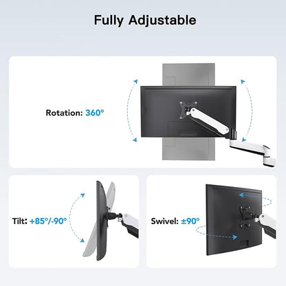 HUANUO Triple Monitor Stand - Image 4