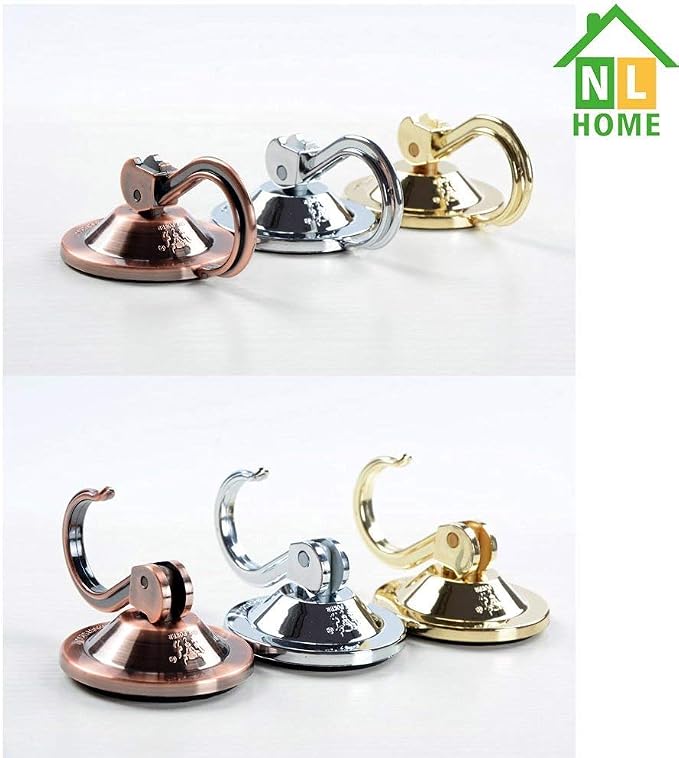 Suction Cup Wreath Hooks, Powerful Vacuum Hangers - Image 3