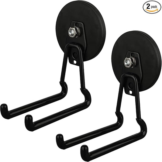 MUTUACTOR New Upgraded Magnetic Hooks Heavy Duty, 40lbs Anti-Scratch Garage by MUTUACTOR