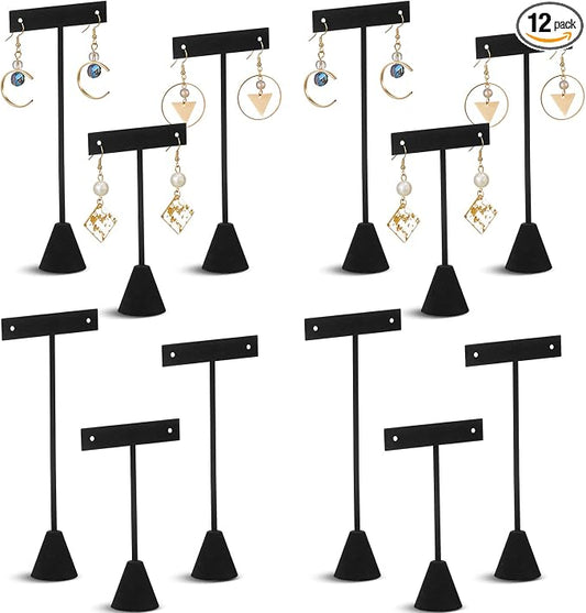 Marsui 12 Pcs Earring Display Set Earring T Bar Display Earring Holders by Marsui