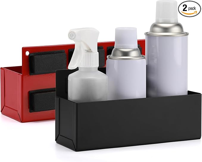 AIRTOON 2PCS Magnetic Aerosol Spray Can Holder, Magnetic Bottle Holder by AIRTOON