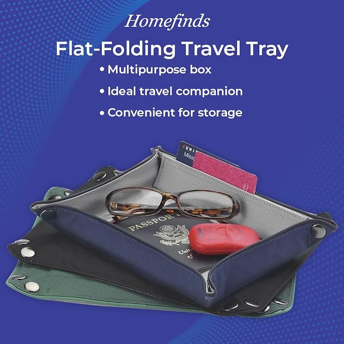 Valet Tray for Men and Women, EDC Catchall Organizer for Jewelry Phone Coins - Image 2