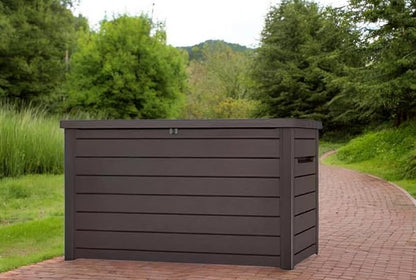 Outdoor Storage Box with Lockable Lid - Image 3