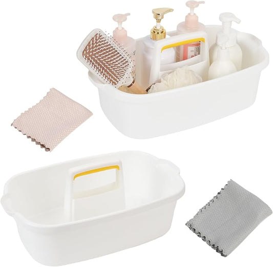 Shower Caddy Plastic Portable Basket Storage Organizer by Whalegend
