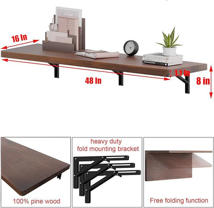 IAE Wall Mounted Folding Table - Image 3