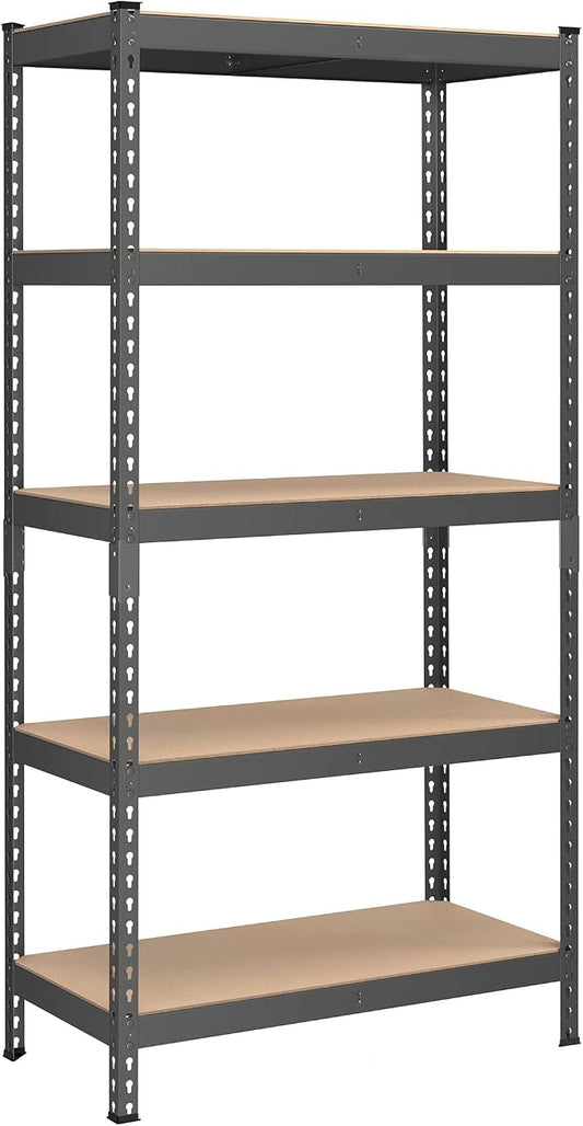SONGMICS 5-Tier Storage Shelves, Load 2310 lb, Garage Storage, Boltless Assembly by SONGMICSbySONGMICSHOME