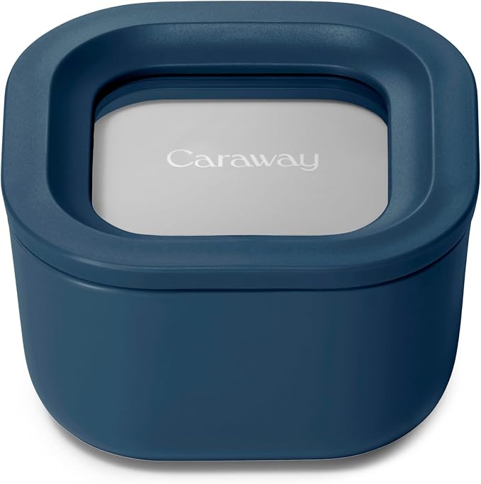 Caraway Mini Square Food Storage Container by Caraway