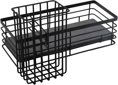 Efficient Sink Caddy with Removable Brush Holder and Water Absorbent Diatomite - Image 9