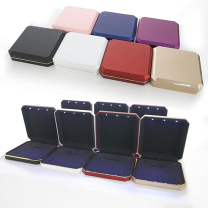 HSLFUAI Large Necklace Box, Necklace Gift Box - Image 8