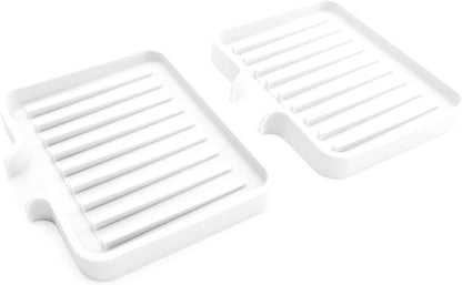 Happitasa Silicone Soap Dish Tray and Sponge Holder - Image 8