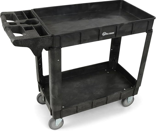 Simpli-Magic Rolling Utility Cart on Wheels, Heavy Duty by SIMPLI-MAGIC