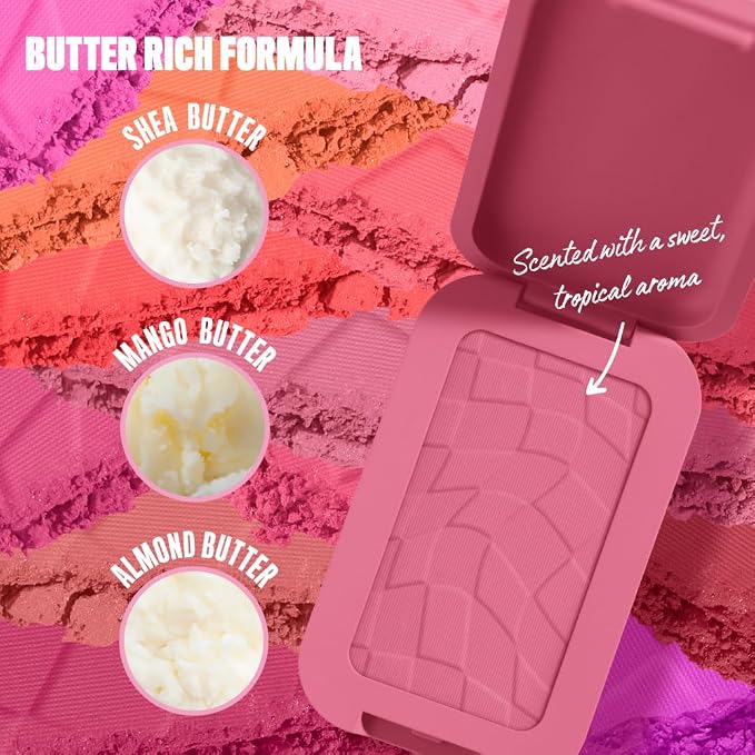 NYX PROFESSIONAL MAKEUP Buttermelt Powder Blush, Fade and Transfer-Resistant - Image 2
