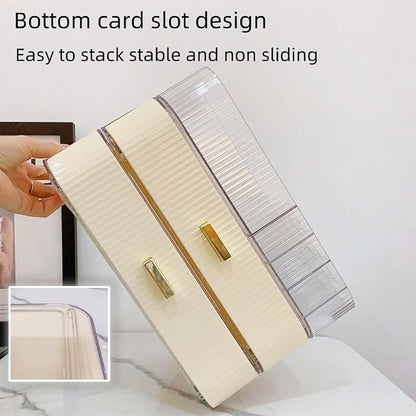 Makeup Organizer with Drawers Stackable Skincare Cosmetic Makeup organization - Image 2