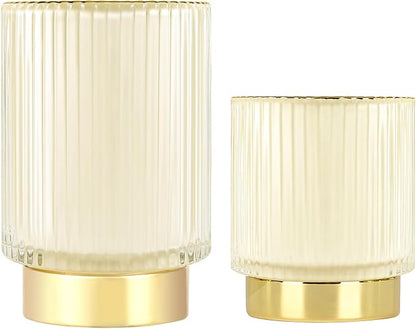 DASITON Makeup Brush holder Organizer, Crystal Cosmetic Makeup Brush Glass by DASITON