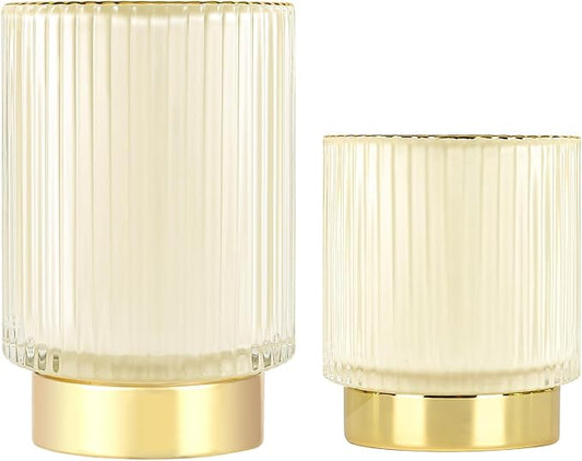 DASITON Makeup Brush holder Organizer, Crystal Cosmetic Makeup Brush Glass by DASITON