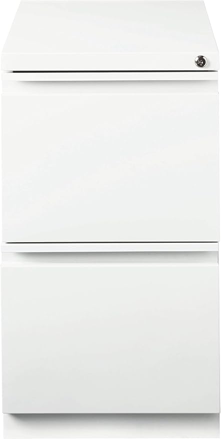 20 Inch Deep Metal Mobile Pedestal File 2 Drawer File-File - Image 4