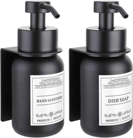 2-Pack Shower Soap Dispenser Set by NOBTOU