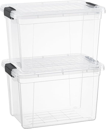 Superio Clear Storage Boxes by Superio