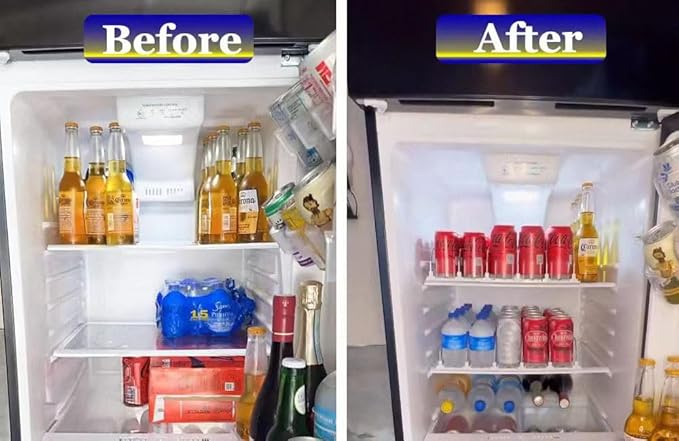AMLLLC Drink Dispenser for Fridge, Automatic Pusher Glide Soda Can Dispenser - Image 4