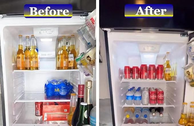 Soda Can Dispenser for Refrigerator, Automatic Pusher Glide Refrigerator - Image 4