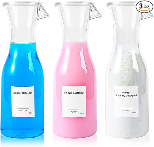 40OZ Laundry Detergent Dispenser, Laundry Soap Dispenser, Fabric Softener by VOTLEVT