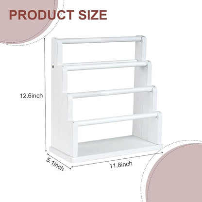 Emfogo Bracelet Holder, 4 Tier Bracelet Organizer Storage - Image 7