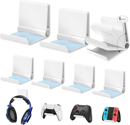 6amLifestyle 6 Pack Foldable Controller Wall Mount Holder by 6amLifestyle