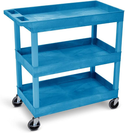 Stand Steady Tubstr 3 Shelf Utility Cart | Made in USA | Heavy Duty Tub Cart - Image 6