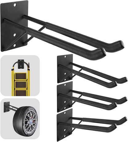 14" Large Heavy Duty Garage Hooks, Utility Wall Mount Hangers by Unknown