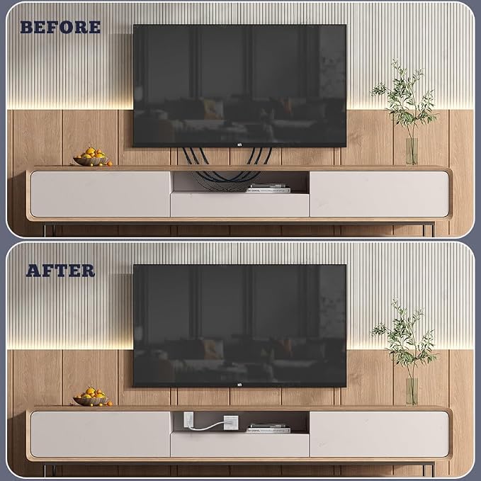 Recessed Outlet Box, in Wall Cable Concealer Kit - Image 5